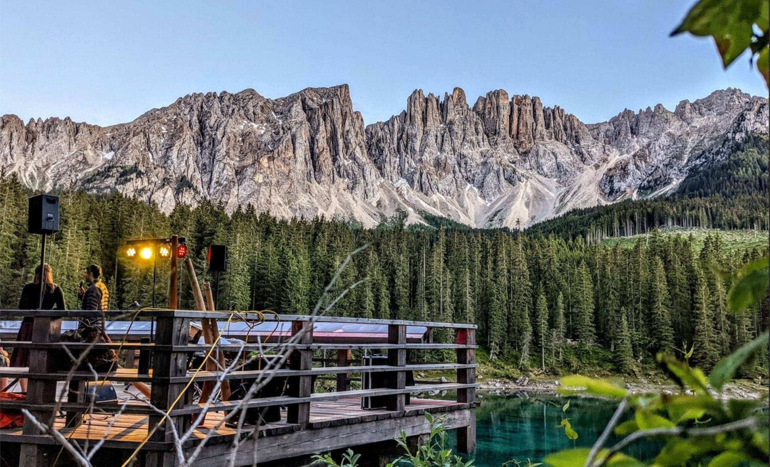 Concert at Lake Carezza with Harpiano Trio image