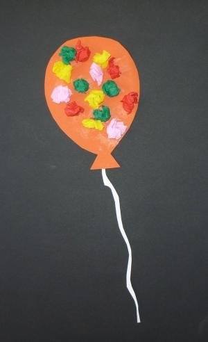 Luftballon basteln
