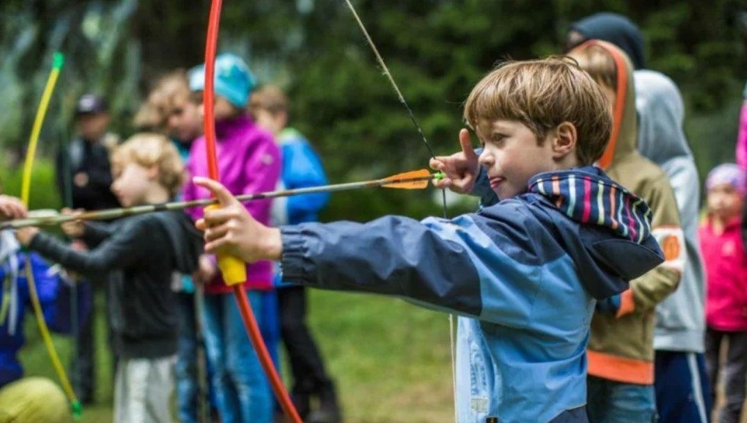 Pfeilbogenschiessen für Kinder