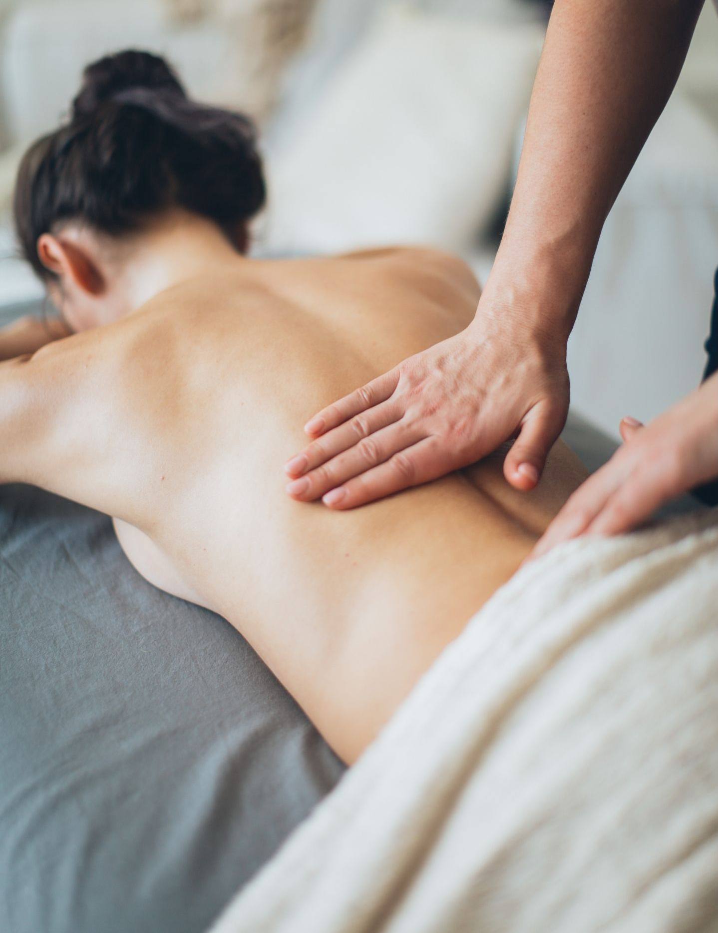 Hot stone massage