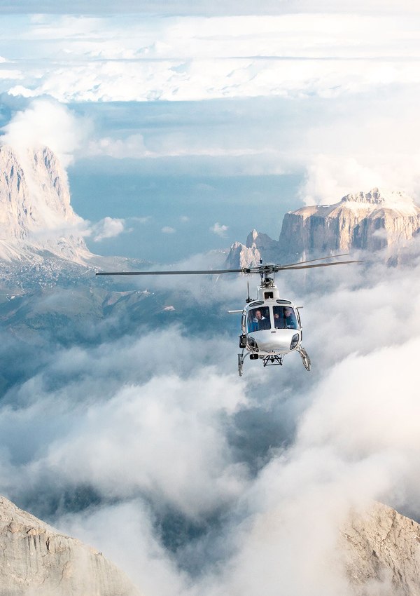 Dolomites sightseeing flight image
