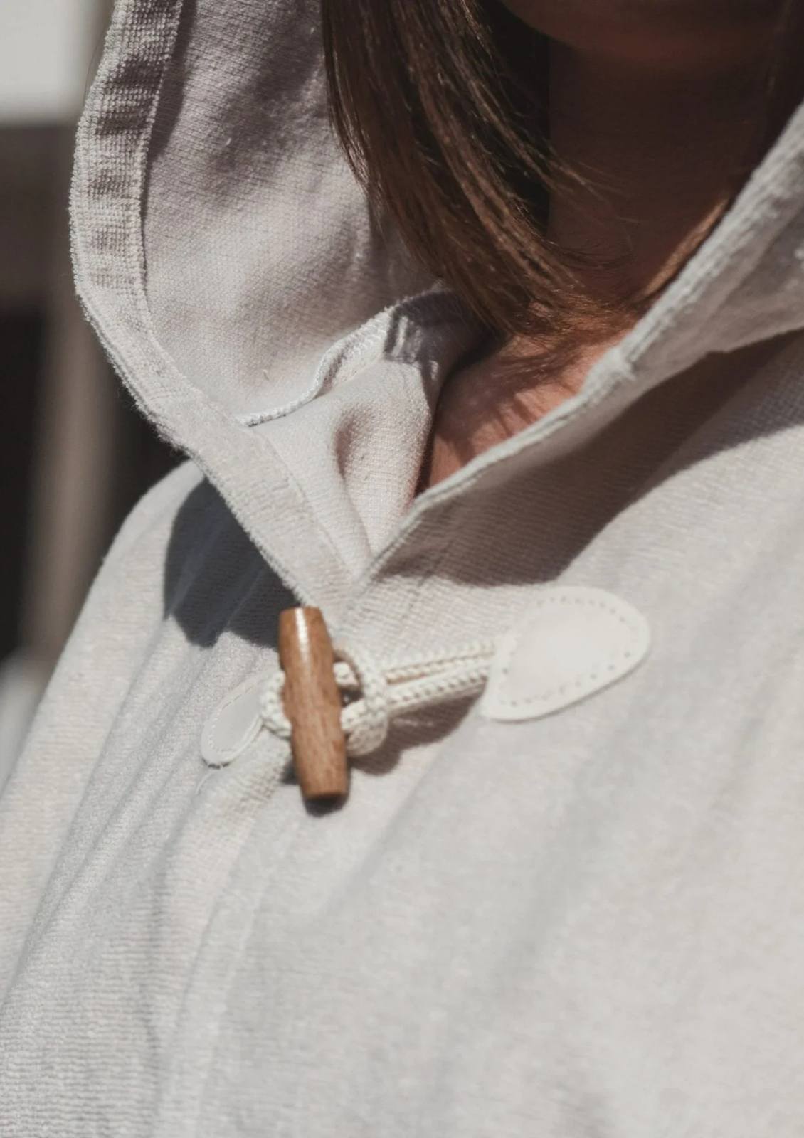 Poncho Maxi | Beige 
