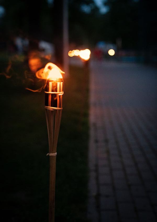 Romantic torchlight hike around Dobbiaco Lake image