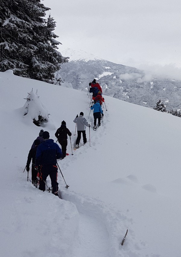 Snowshoe hike