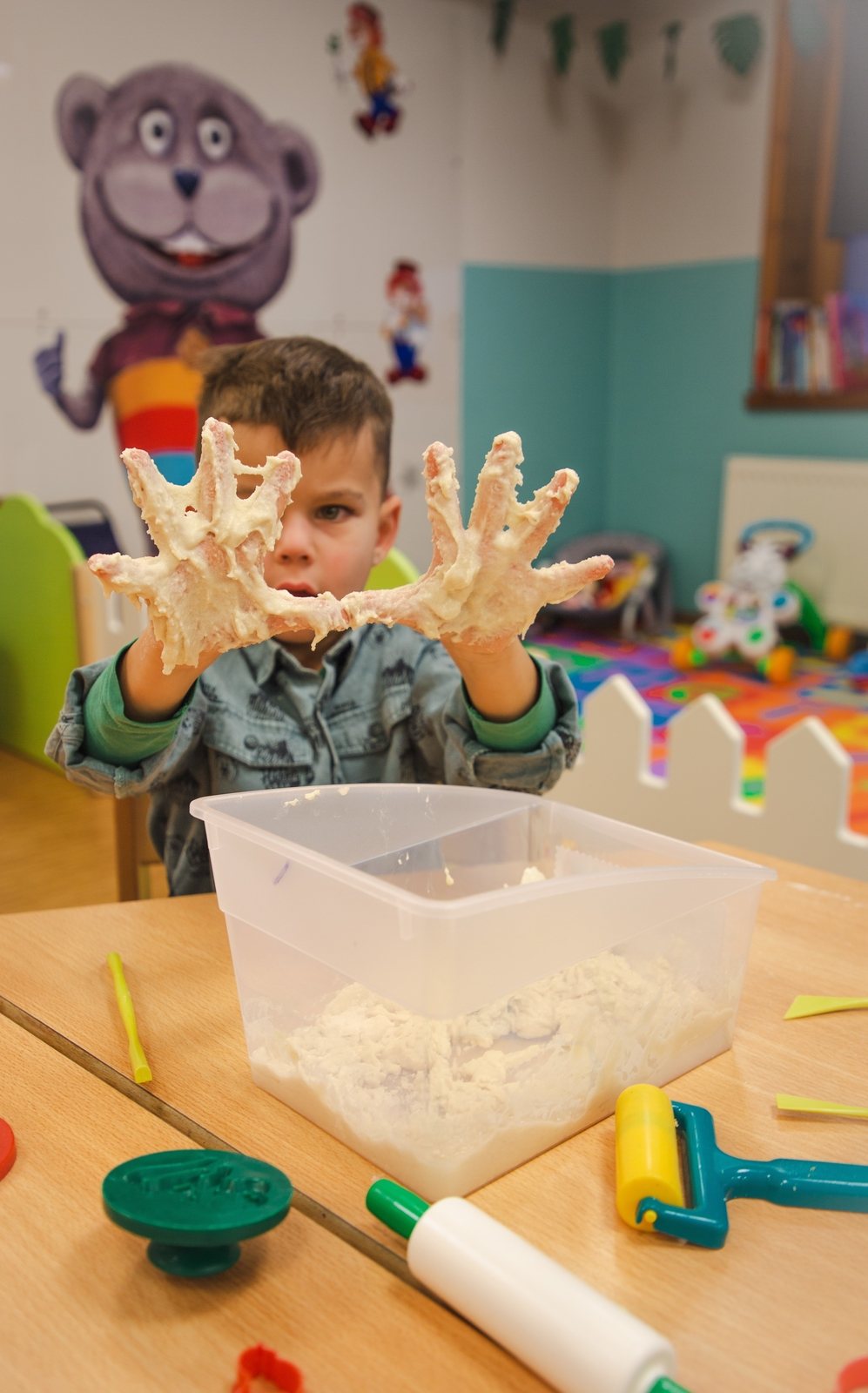 Creative with salt dough
