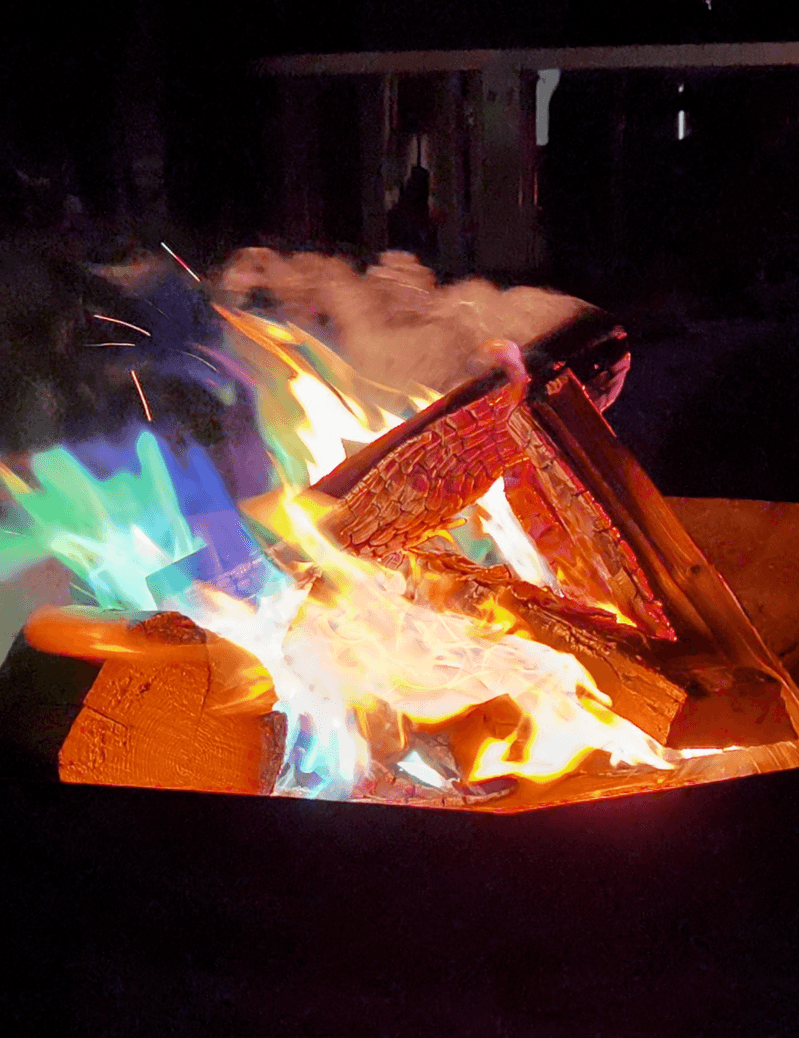 Lagerfeuer - Stockbrotgrillen