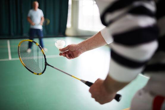 Badminton / Federball  in der Sportwelt Radeberg