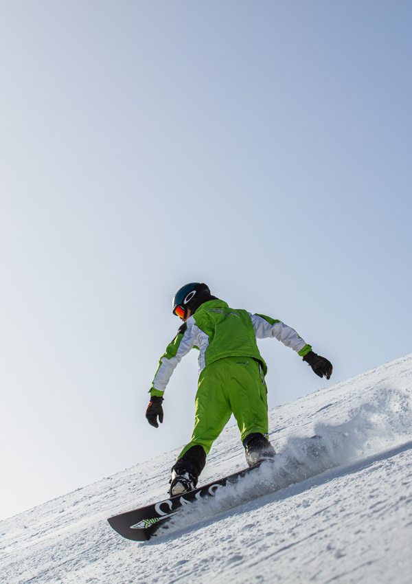 Snowboard course in the Ötztal