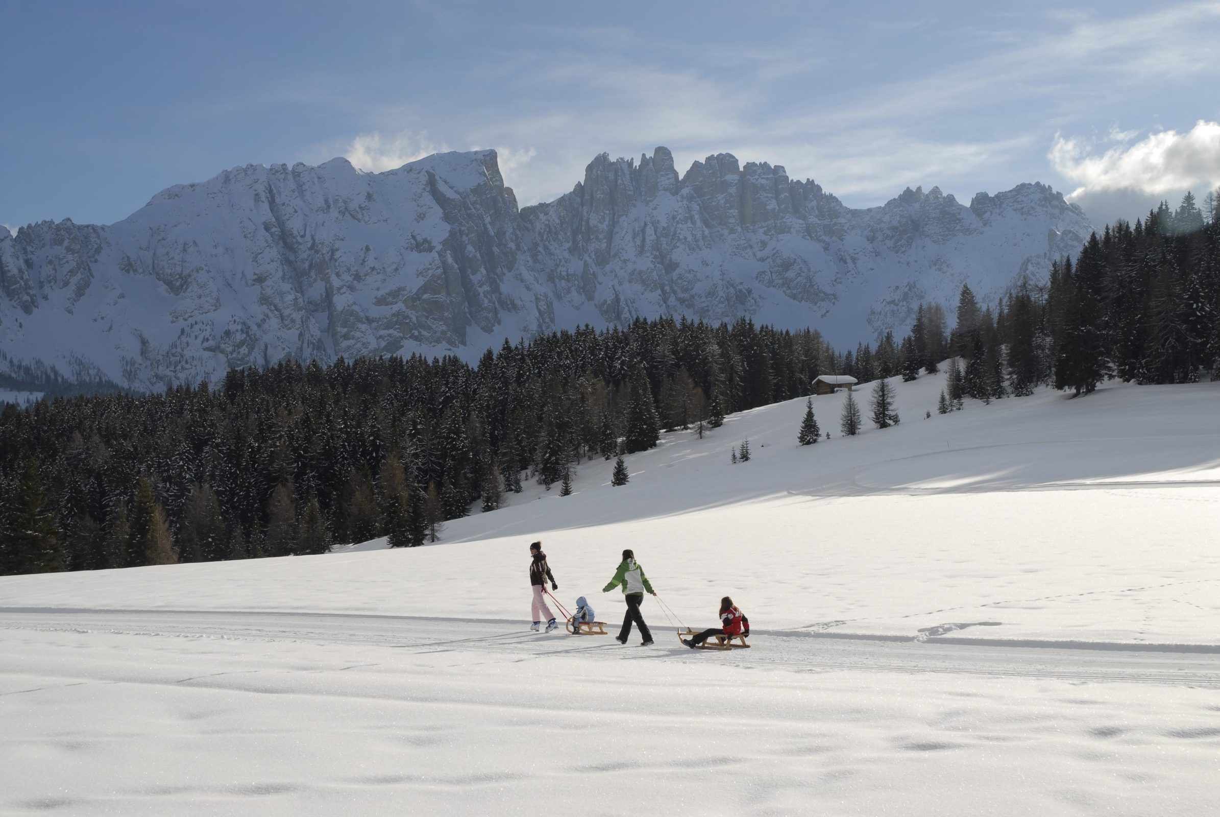 Tobogganing fun
for young & old
in Carezza