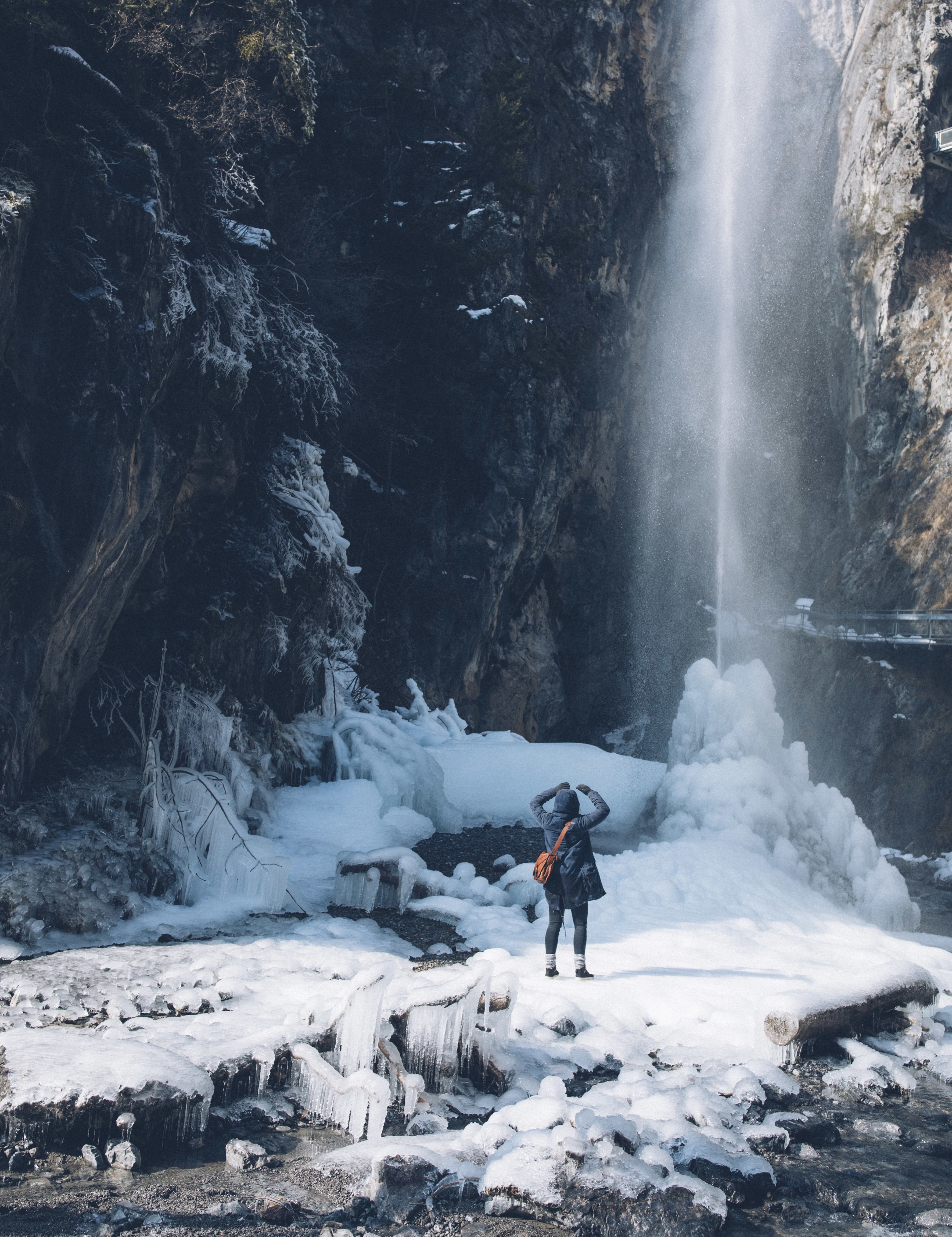 Winter magic in the Zammer Lochputz
