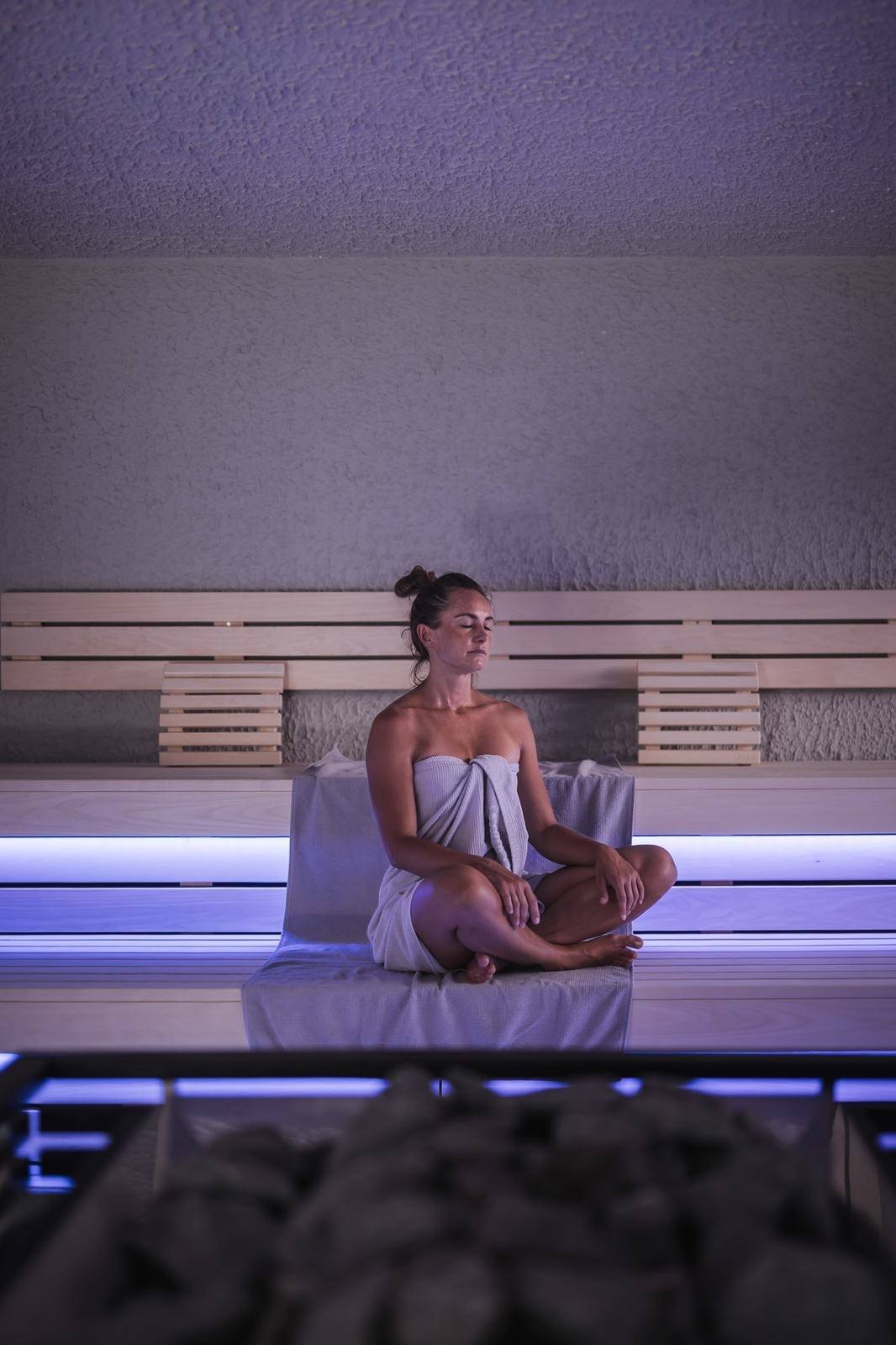 Sauna meditation with Monika
