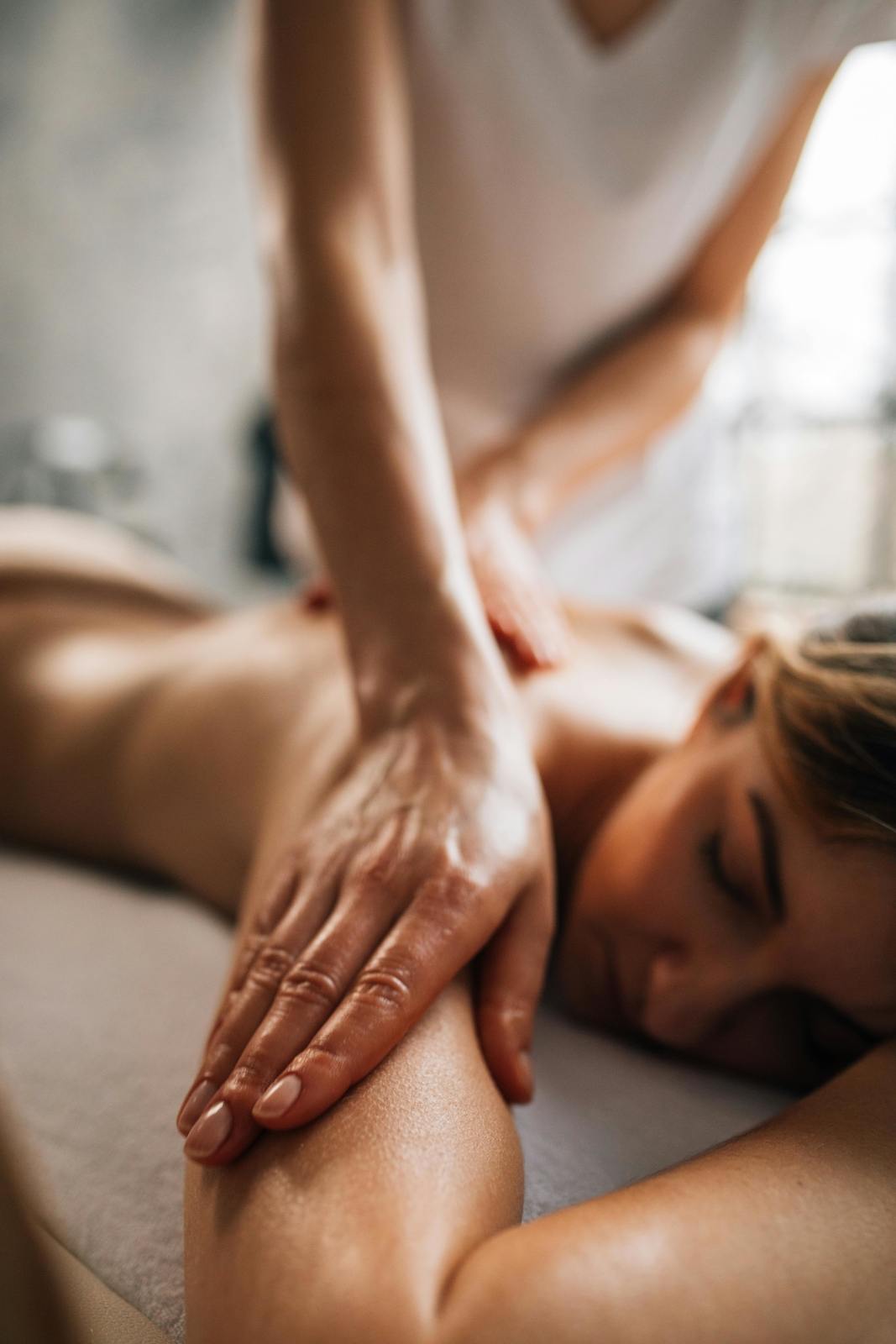 Klassische Schulter und Nackenmassage