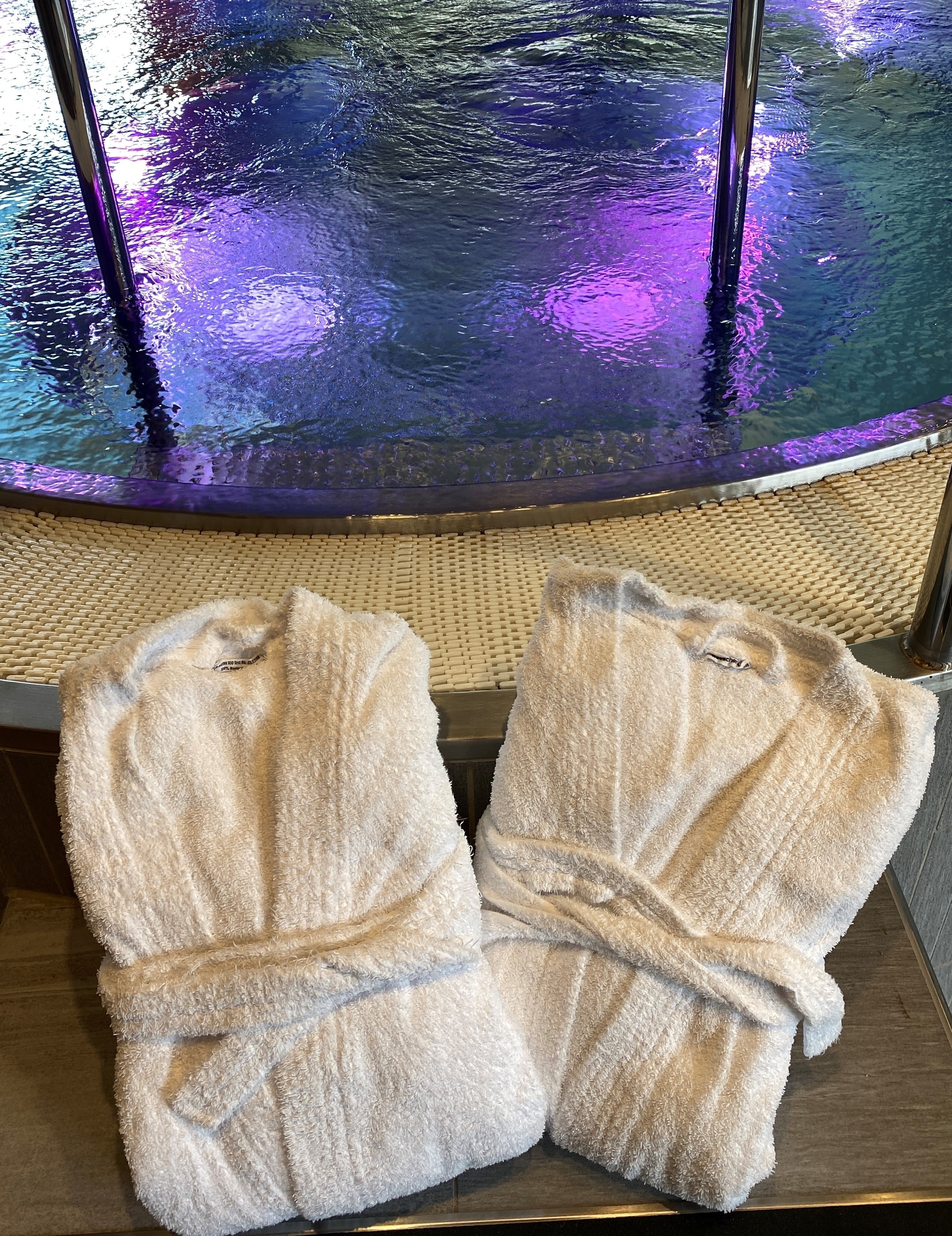 Upgrade: bathrobe & slippers