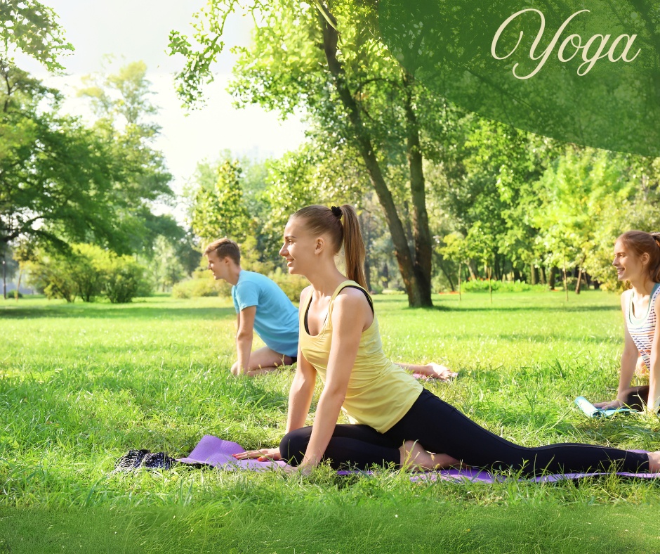 Yoga im Schlossgarten: Entspannung und Natur vereint