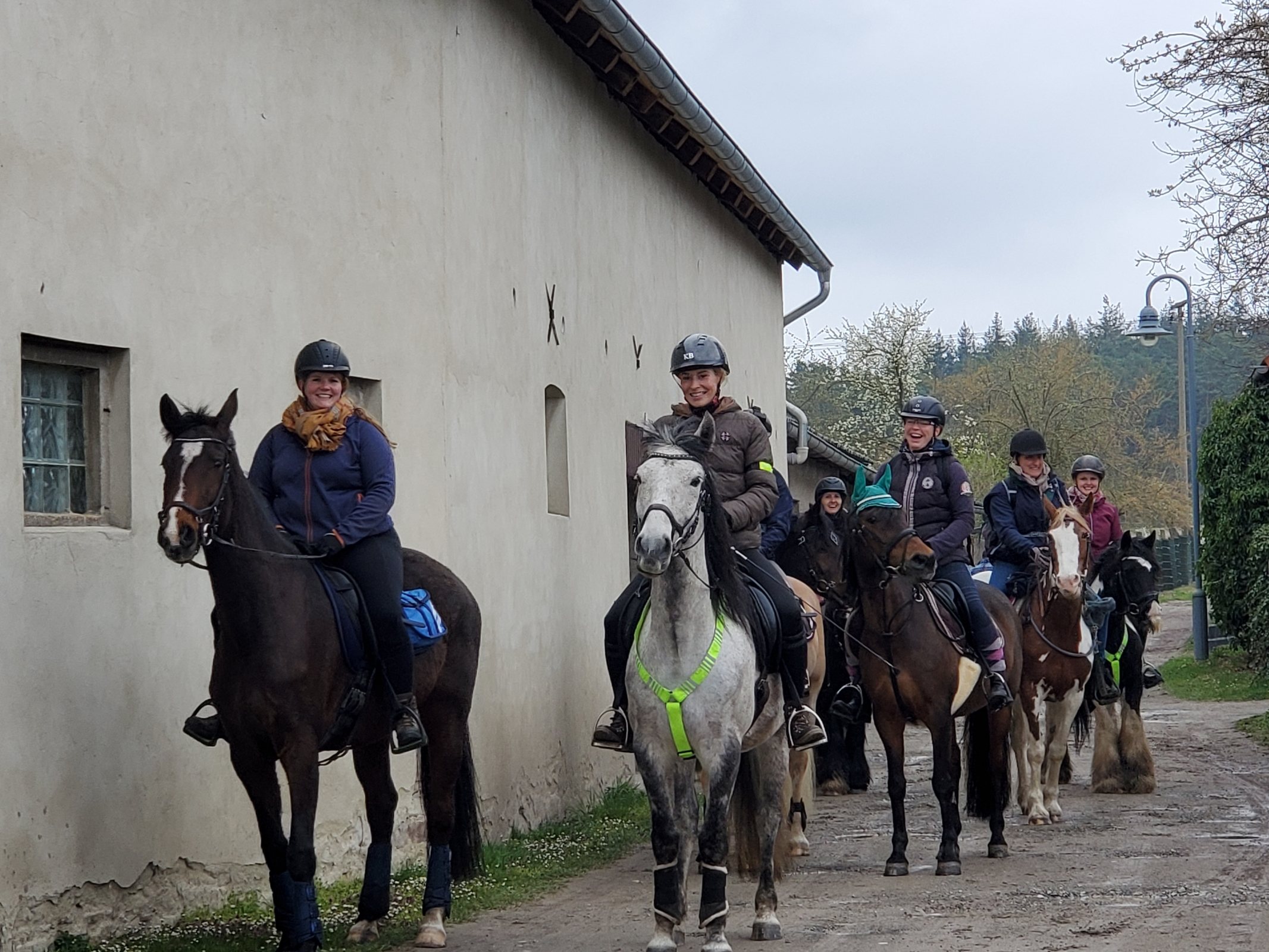 Easter ride through the Drömling with Madleen from the Wegenstedt Riding School