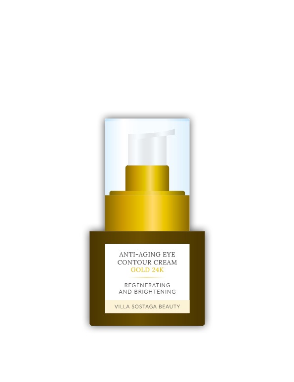 Augencreme Gold 24K - Anti-Age, Regeneration und Leuchtkraft
