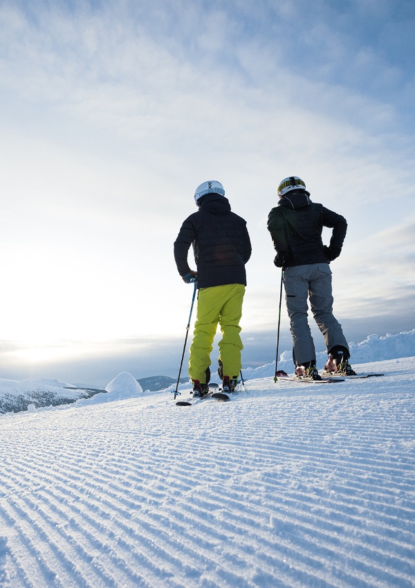 Grenzgeniales Skigebiet