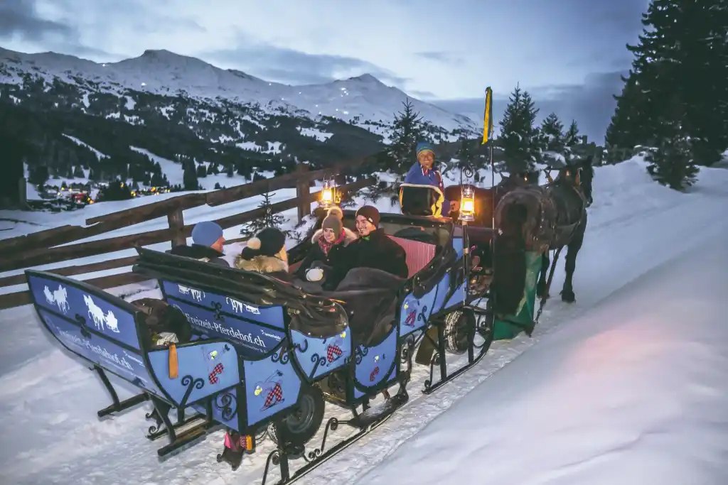 Carriage ride on the Lenzerheide