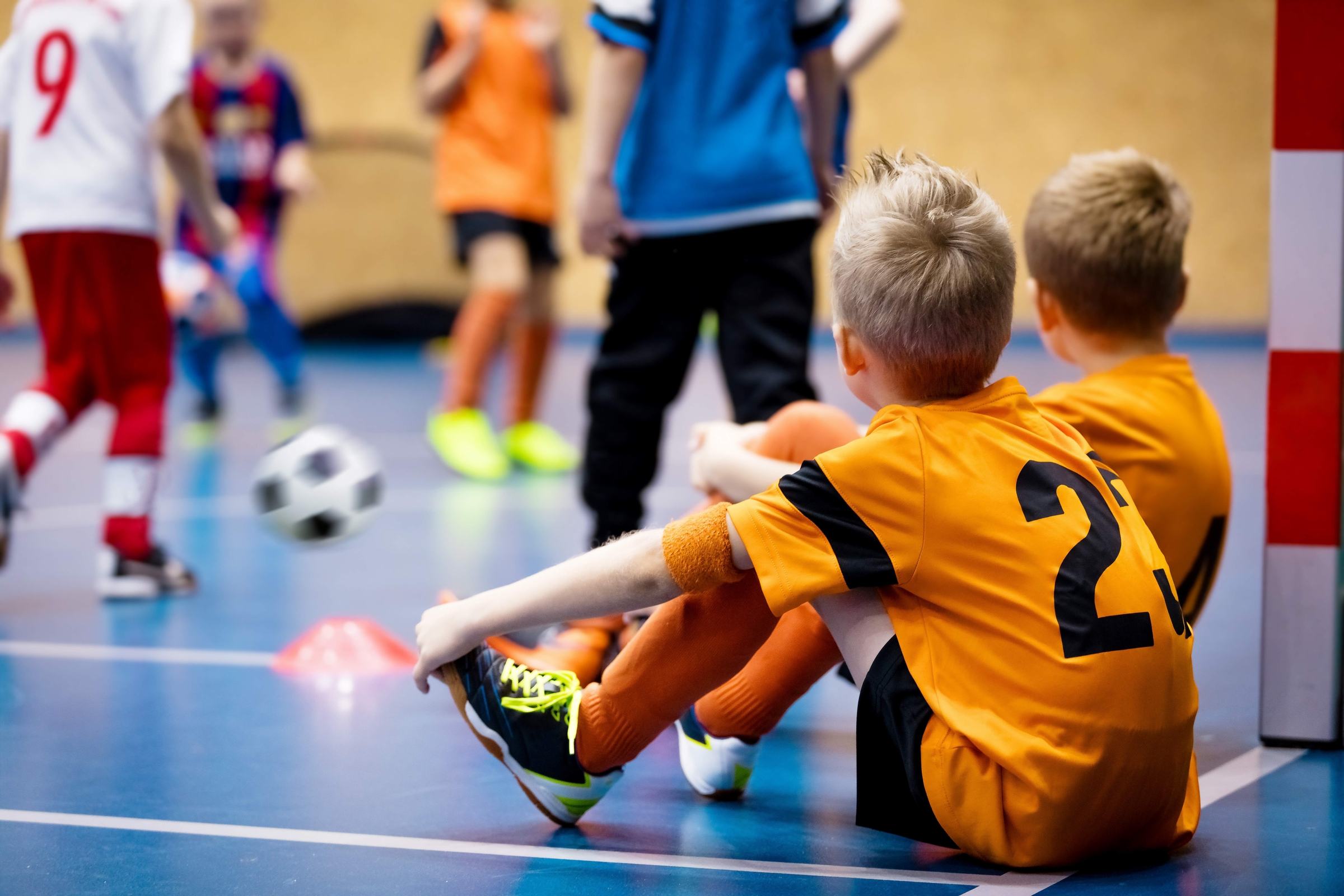 Indoor soccer for kids aged 7 and over
