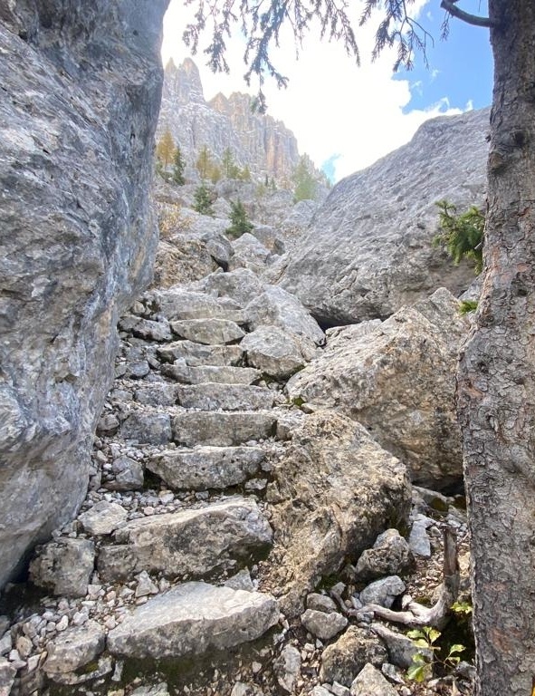 Legendary hike into the rock labyrinth of the Latemar image