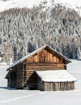 Snowshoe
hike
to the Messnerjoch