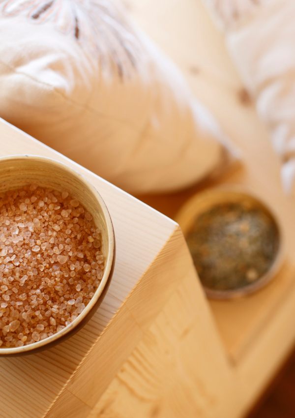 Plum seed scrub image