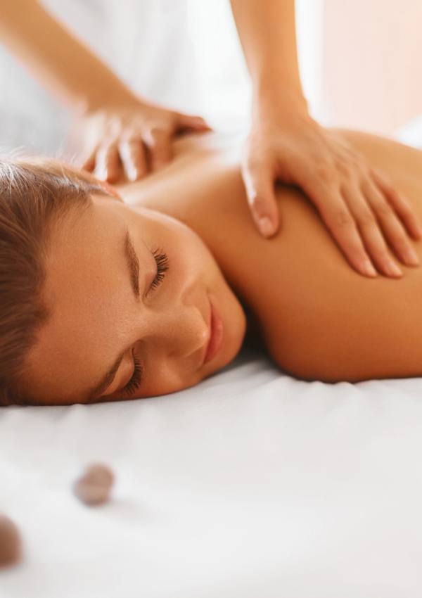 Intensive back massage