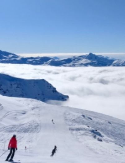 Skiing area
