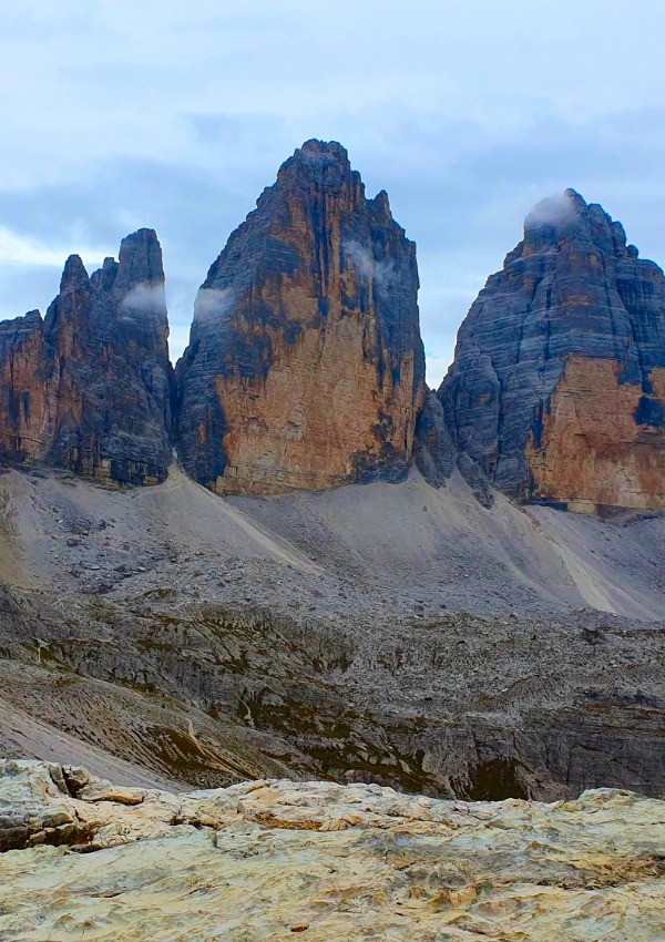 Three Peaks, the hallmark of the Dolomites