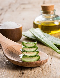 Aloe Vera Salz-Peeling