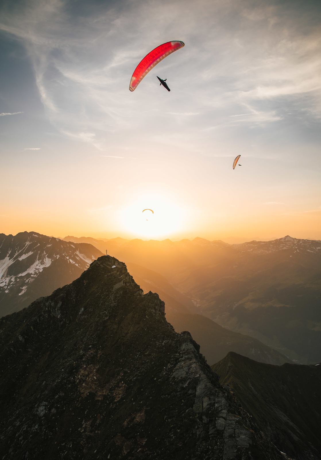 Paragliding Tandem- Streckenflug mit den Tandem Profis 