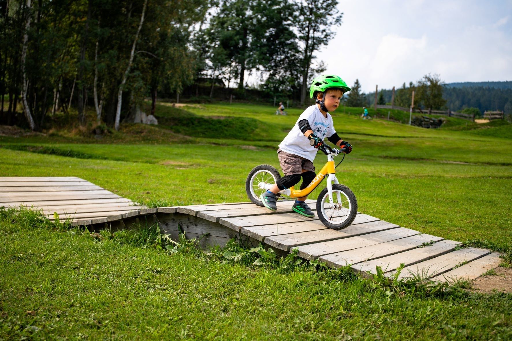 Kids Race at the Minibikepark