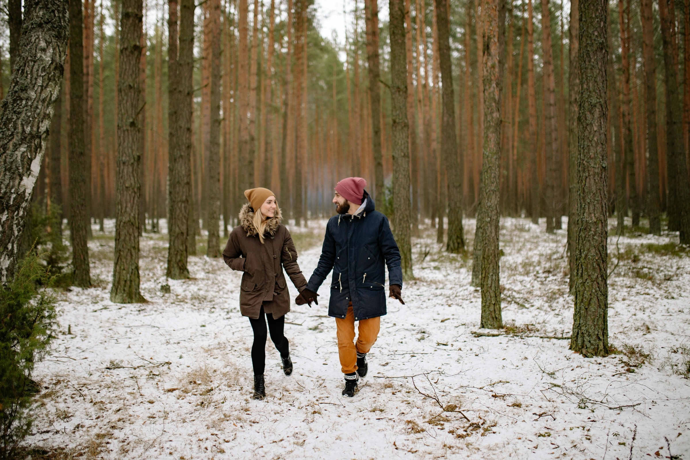 Winter nature rally with GPS
