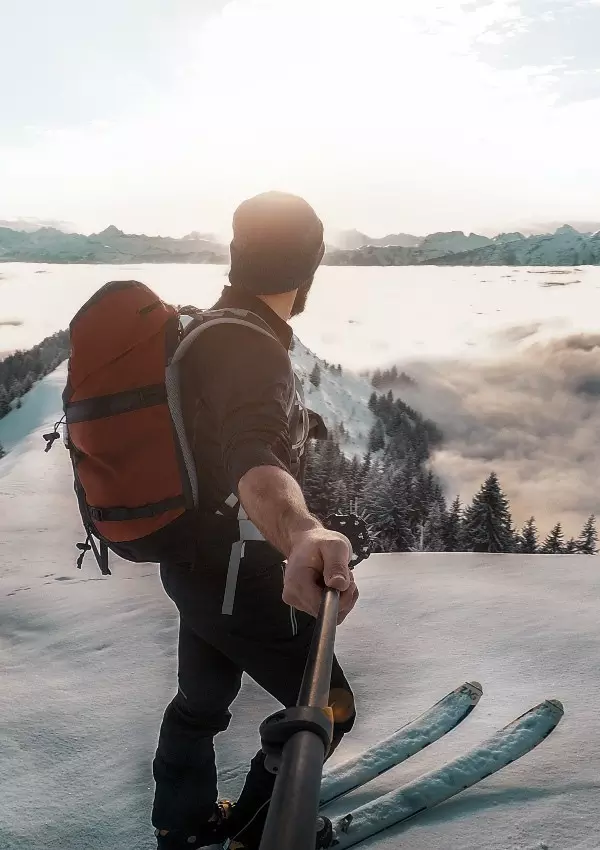 Sunrise Skitour: Ein Morgen voller Magie