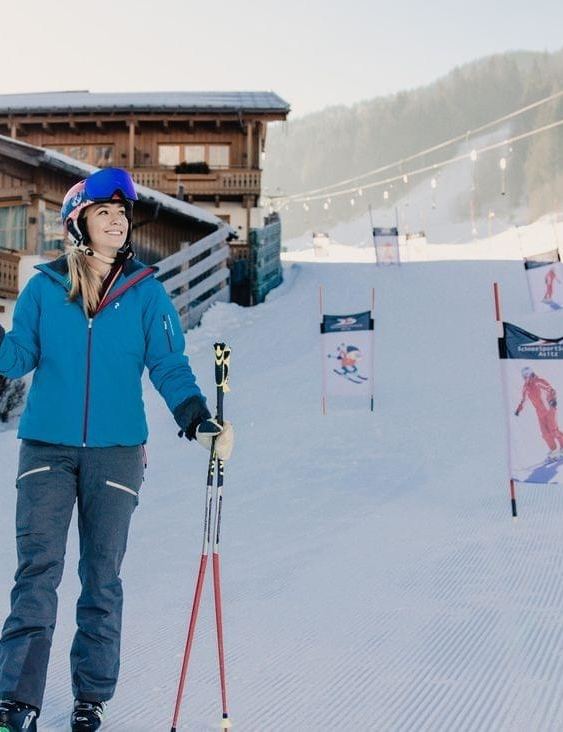 And the winner is?! Guest ski race for all ...