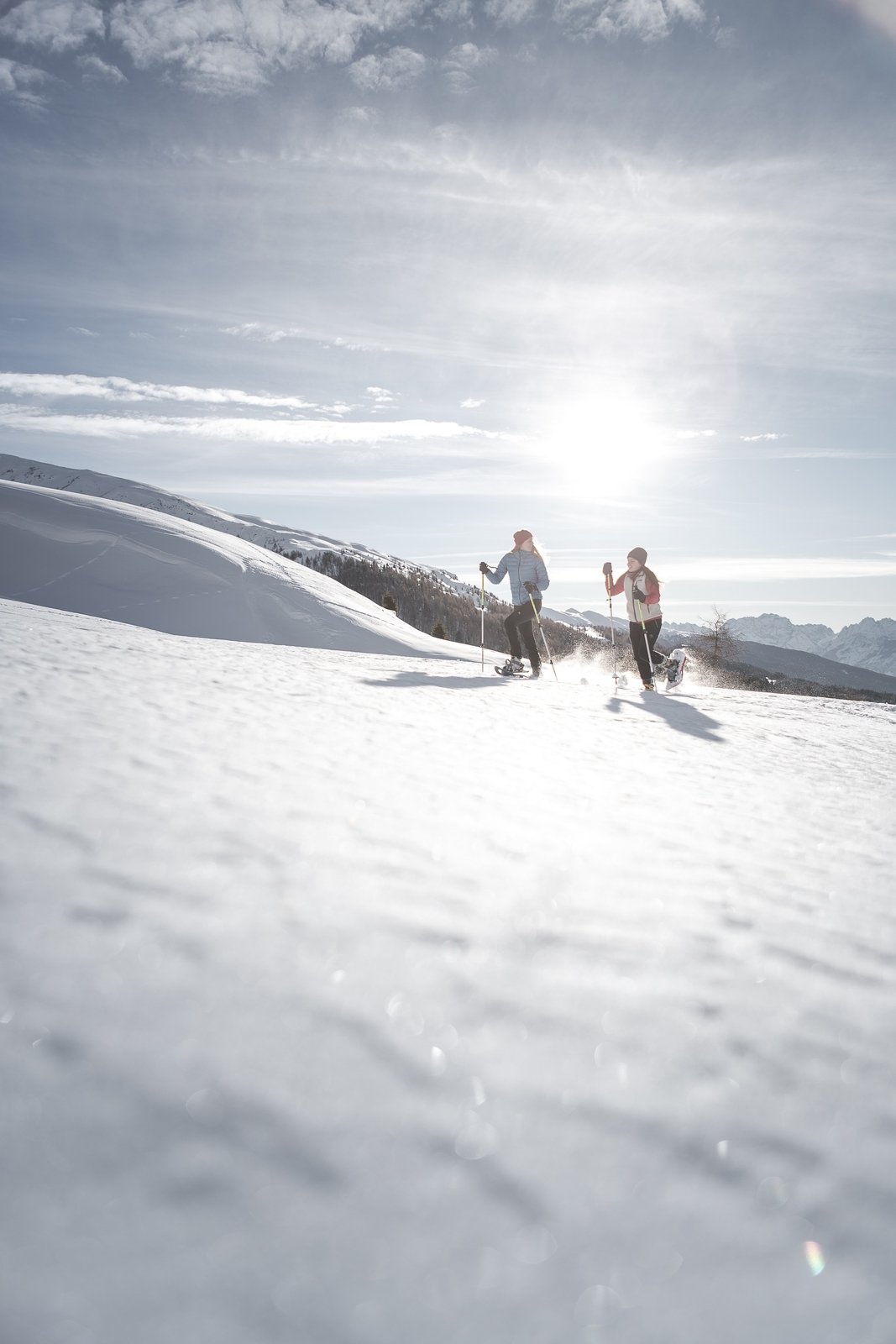 * Winter excursion to the hut Mudler with Sonja