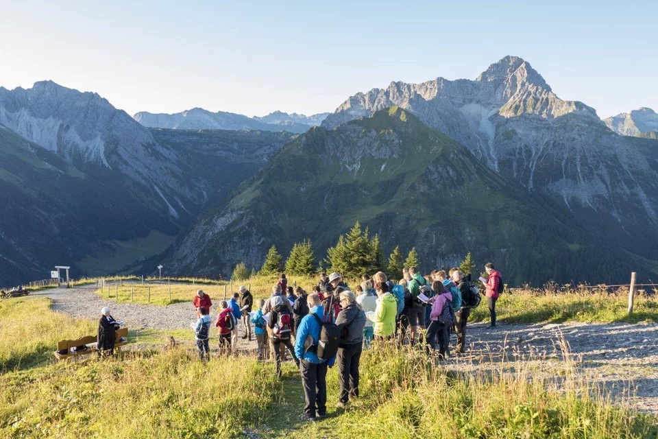 Berggottesdienst im Kleinwalsertal