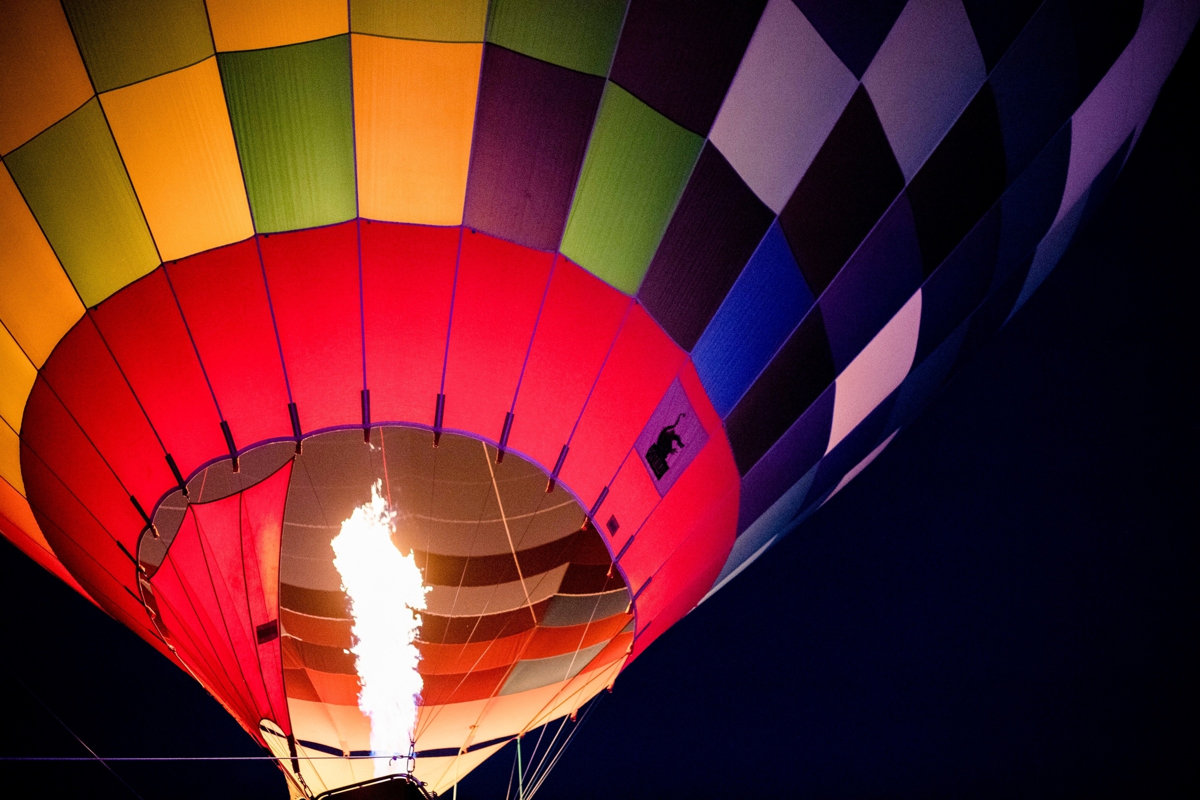 Dolomites from above: High up in a hot air balloon