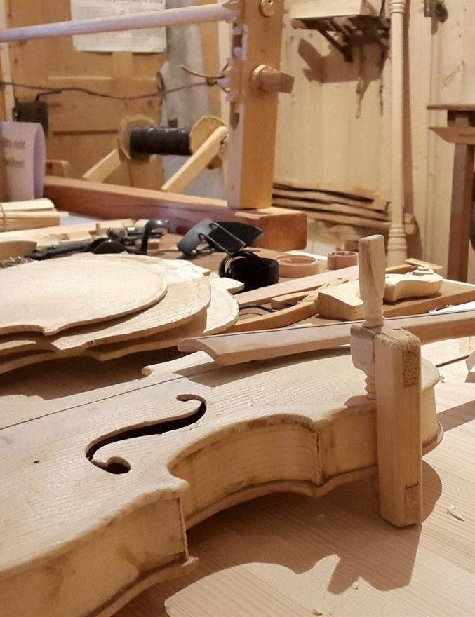 Violin making museum / Schuster museum in Liesing