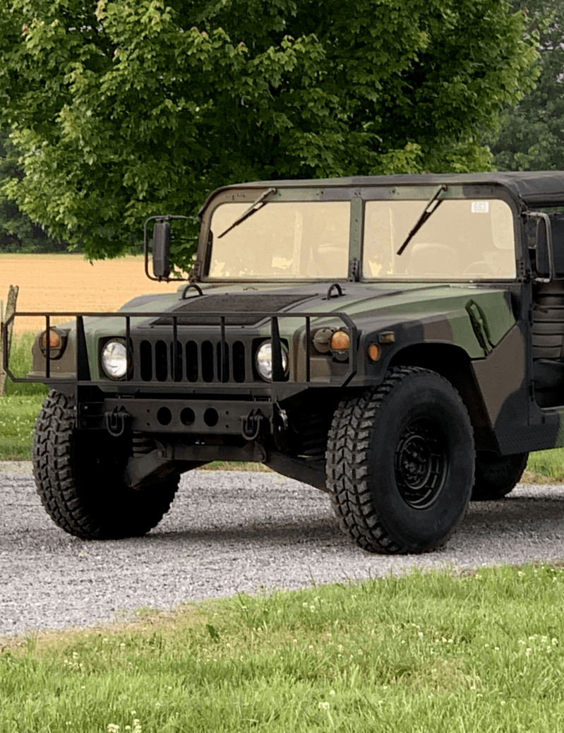 Original HUMVEE Fahrt mit Roland