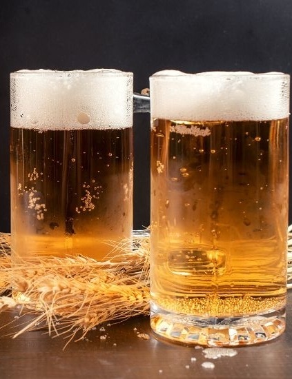 Sauna infusion with wheat beer