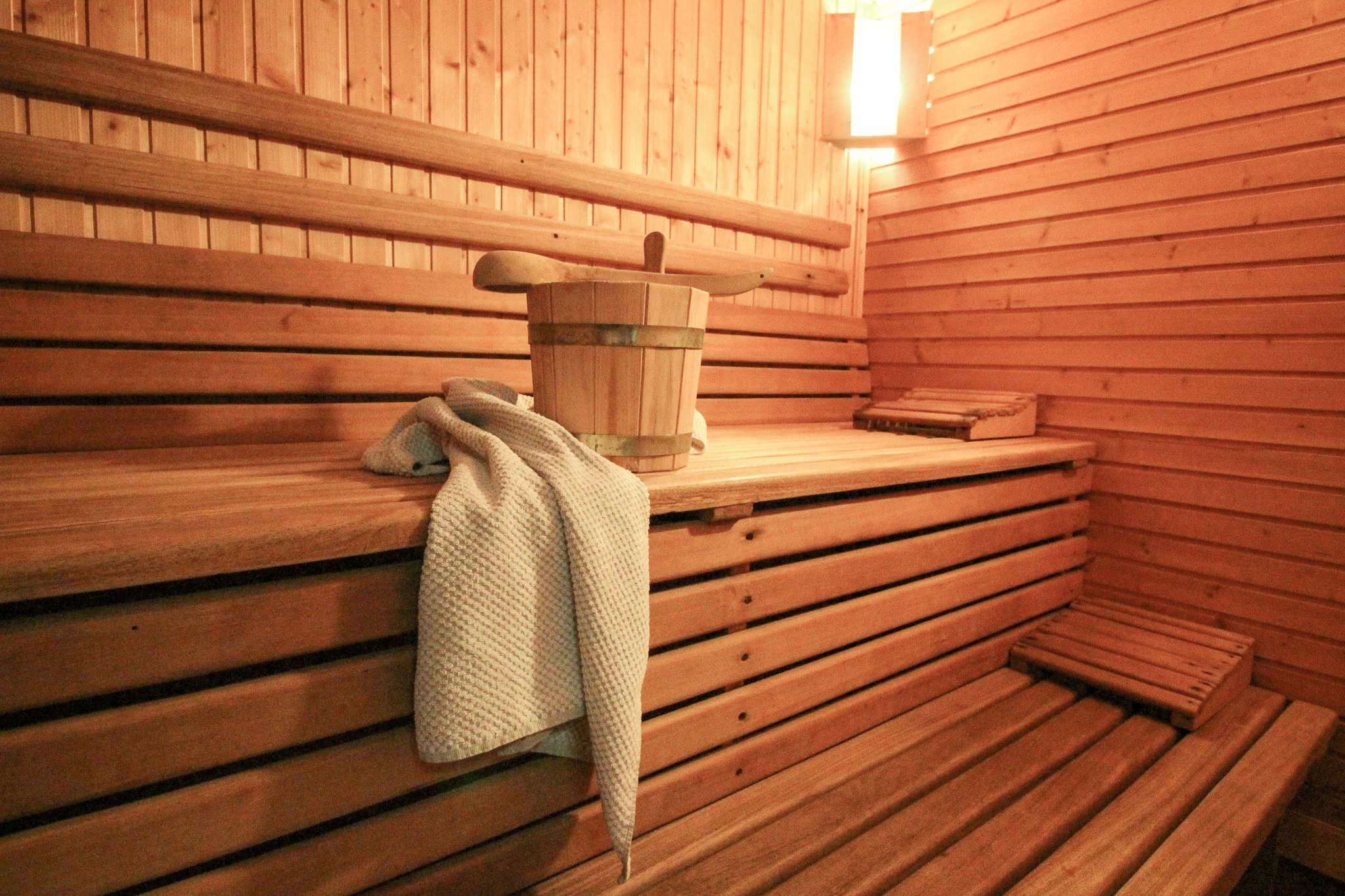 Private sauna 