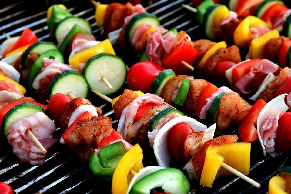 Barbecue evening with farmer Martin