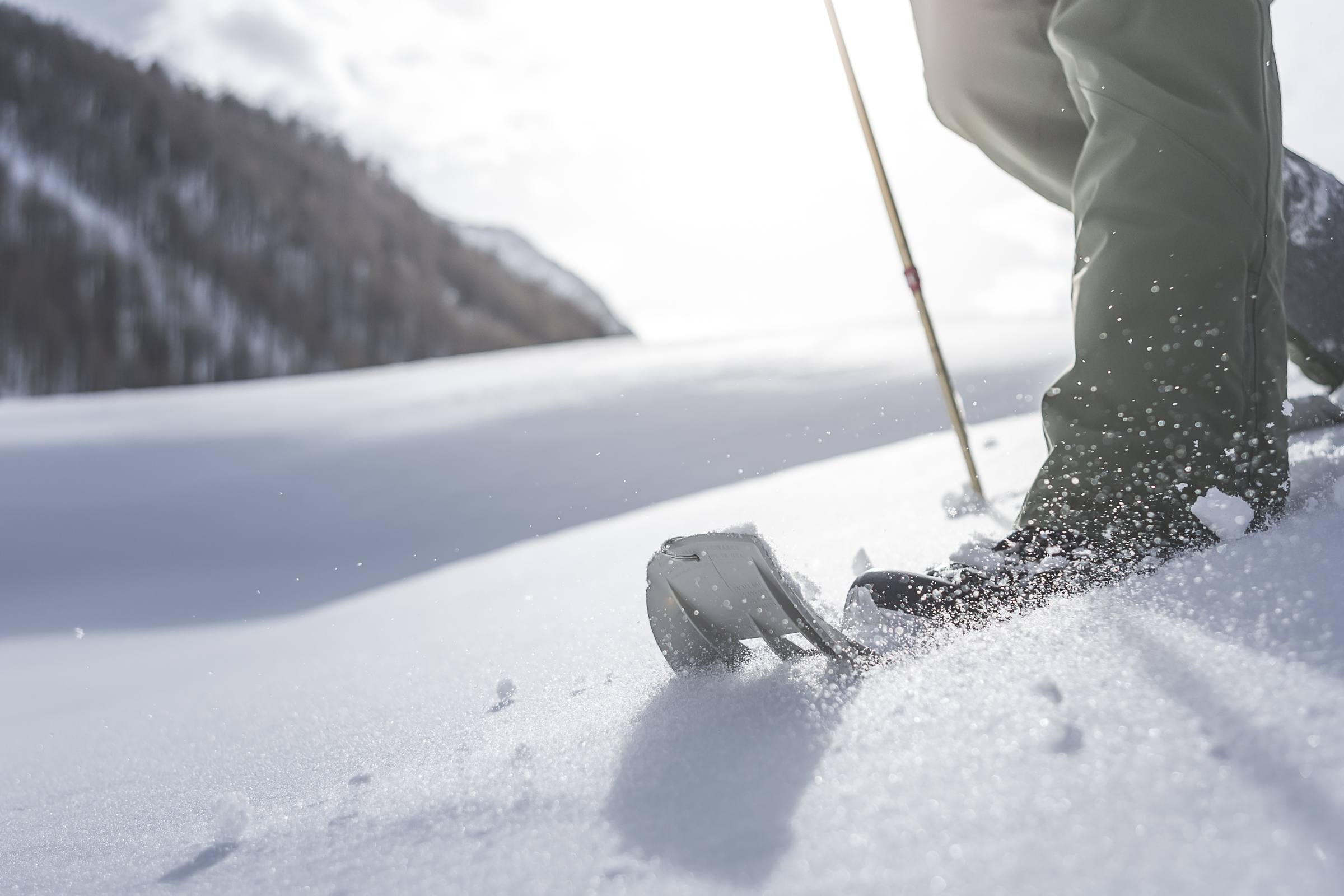 * Easy winter excursion to the hut Fondovalle in Sesto with Sonja