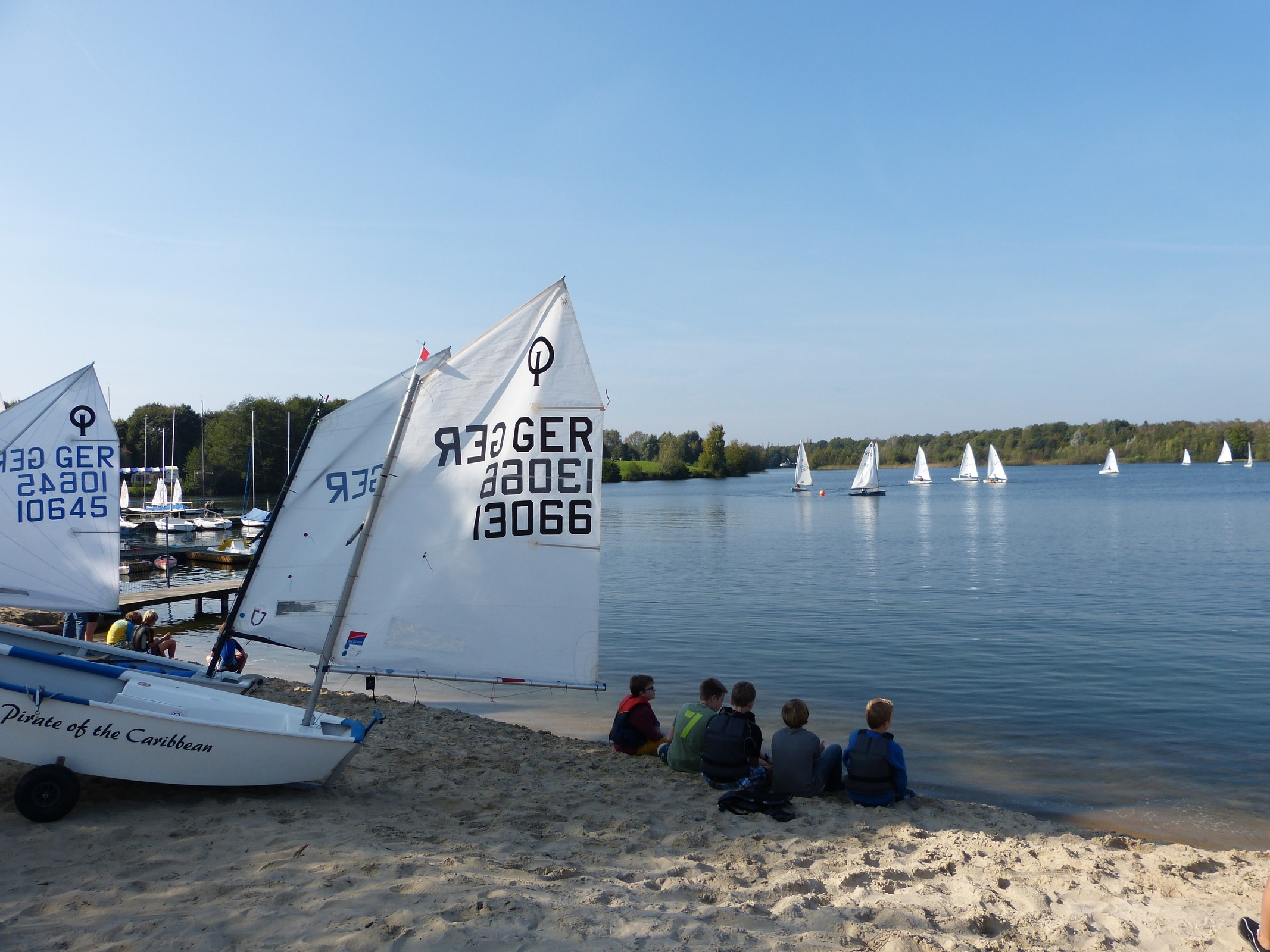 Aktivitäten am Dreiländersee