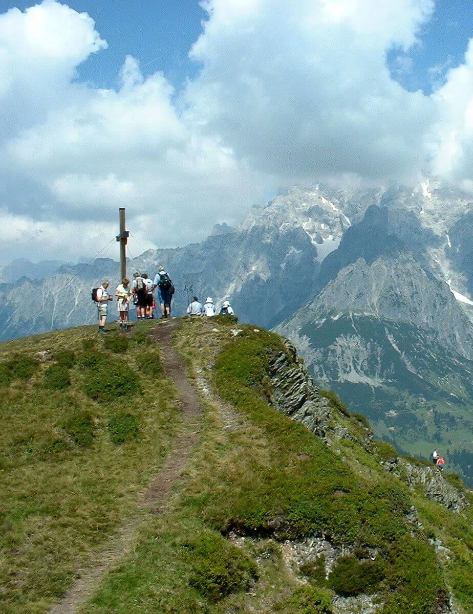 Mittlere Wanderung - 5  Kreuze Tour mit Gondel (Hochkönigcard und Mobilitycard mitbringen)