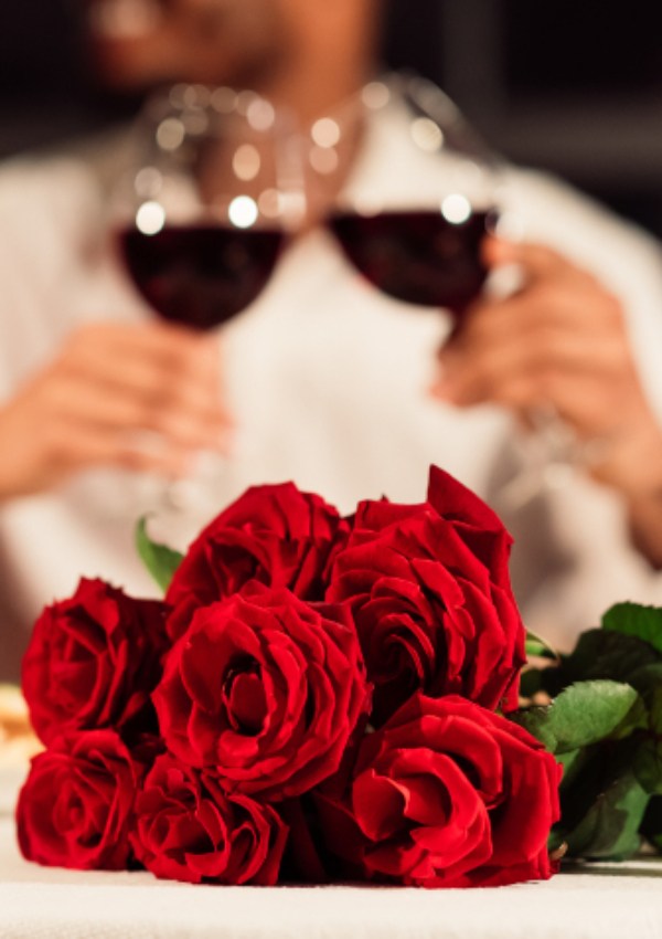 Individual table decoration in the dining room for dinner or breakfast