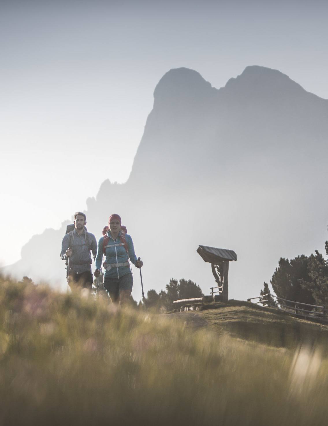 * Wanderung vom Furkelpass zum Kronplatz Gipfel mit Sonja