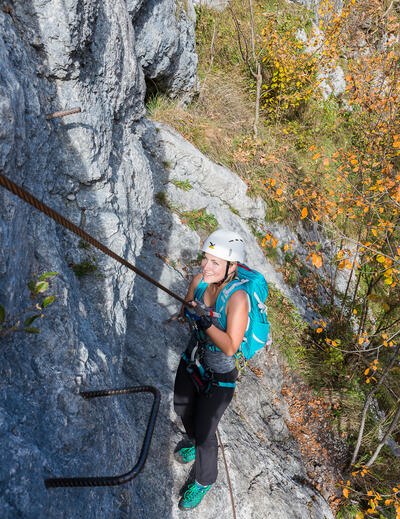 Via ferrata in the Salzkammergut
