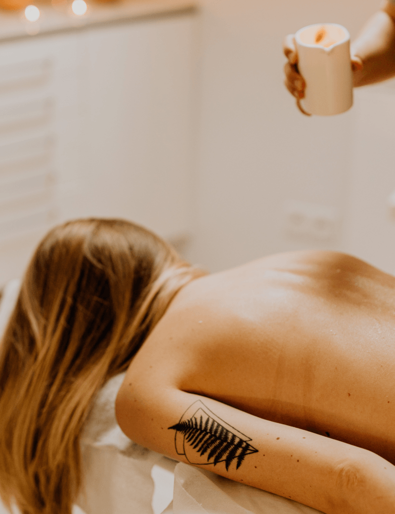 Aromaöl Massage